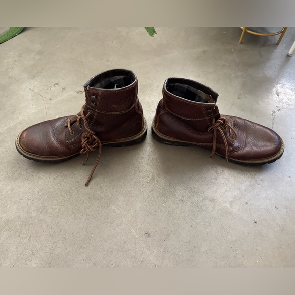 Men’s Bass Viking Men’s Brown Leather Boots - Size: 9.5 - Picture 2 of 6